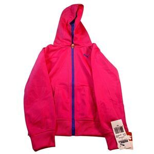 Puma Girls' New w/Tags Pink & Blue Hooded Jogging Suit Set - 6x
